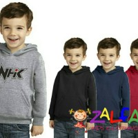 Jaket Sweater Hoodie NHK Helm Untuk Anak Usia 6-9 Tahun