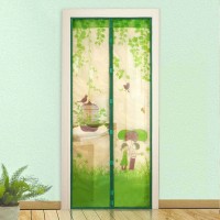 Jual terlaris Tirai magnet pintu LOVEBIRD magnet pinguin sdh terpasang-NL Murah