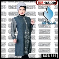 Jual Baju Tunik Busana muslimah Baju Muslim Gamis Kaftan Abaya Jilbab Murah Murah