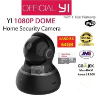 Jual Bundle Xiaomi Yi Dome CCTV 1080 / 1080P International + Sandisk 64 GB Murah