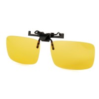 Jual Kacamata Klip On Anti Silau Saat Malam/Night View Clip Ons Murah