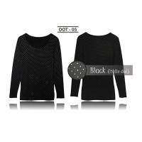 Jual ONav Dot Long Sleeves Tee | Basic T-shirt | Kaos Lengan Panjang Murah