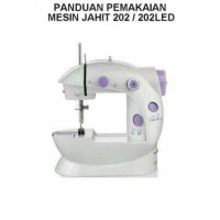 MURAH sewing machine mini mesin jahit portable LED listrik elektrik