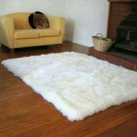 Jual Karpet Bulu Korea 100x130 cm Premium Bulu Gimbal Murah