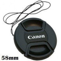 Jual Lenscap atau Lens Cap Canon 58mm tutup lensa canon 18-55mm Murah