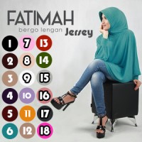 Hijab Jilbab Kerudung Instan Fatimah Bergo Lengan Jersey Terbaru