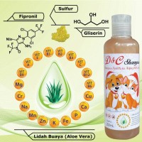 Jual D&C Shampoo Anti Kutu 250ML (Shampo Anjing & Kucing) Murah