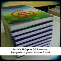 Jual Agenda Custom Cover Hard Cover isi Bergaris Satuan Murah