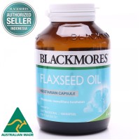 Jual Blackmores Flaxseed Oil BPOM Kalbe 100's - Omega 3-6-9, Jantung Murah