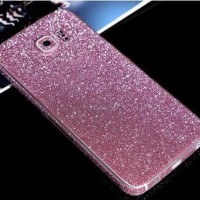 Glitter Skin Garskin Pelindung HP Cover Casing Samsung Galaxy S6 FLAT