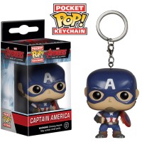 Jual Funko Pocket POP Keychain Marvel Avengers Captain America mainan asli Murah