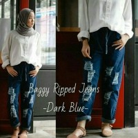 Jual baggy ripped jeans Murah