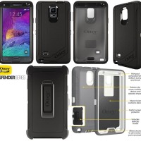 Jual ANTI SHOCK COVER SAMSUNG GALAXY NOTE 4 OTTERBOX DEFENDER HARDCASE BACK Murah