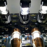 Jual LAMPU EMERGENCY SOLAR LENTERA TARIK + SENTER + POWERBANK Murah