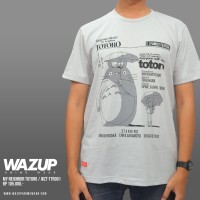 Jual Kaos My Neighbor Totoro Murah