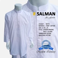 Jual Stelan Pakistan, Baju Koko Bordir, Baju Koko Putih SLM Murah