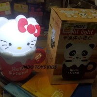 LAMPU TIDUR CANGKIR HELLO KITTY NIGHT LAMP MUG HELLO KITTY NIGH LIGHT