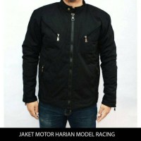 Jual Jaket Motor Touring Harian Hitam size M - XXL Murah