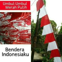 Jual Bendera Umbul Umbul Merah Putih 3 Meter Murah