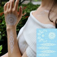 Jual WHITE HENNA TATTOO TRANSFER TATTOO TEMPORER TATTOO TEMPORARY Murah