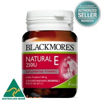 Jual Blackmores Natural E 250 IU BPOM Kalbe 50's -Mencegah Keriput, Jerawat Murah