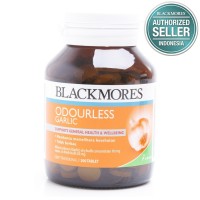 Jual Blackmores Odourless Garlic BPOM Kalbe 200's - Obat Kolestrol, Jantung Murah