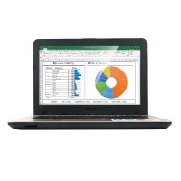 LAPTOP MURAH Asus X441U-WX111D/BK RAM 4 GB