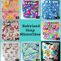 Jual Insert 2-Clodi Babyland Microfiber Snap/Popok Kain Cuci Ulang/ Pampers Murah