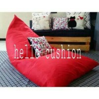 Jual Cover Bean Bag Lounge Chair Large Suede Murah