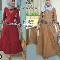 gamis abaya lucia (katun