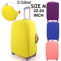 Jual PELINDUNG KOPER KAIN POLOS ELASTIS / ELASTIC LUGGAGE COVER UKURAN M Murah