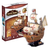 Jual Cubicfun 3D Puzzle Ships Series - Santa Maria Murah