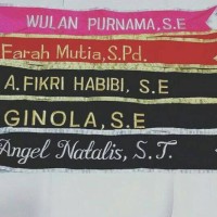 Jual selempang Wisuda prom bridal shower (BORDIR) Murah