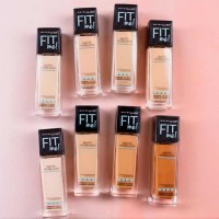 Jual PROMO 100% MAYBELLINE FIT ME ! MATTE PORELESS FOUNDATION NUDE BEIGE Murah