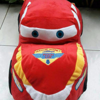 Boneka Karakter Replika Mobil Cars Merah Keren Mainan Anak Cowok