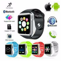bestseller SMART WATCH A1 / SMARTWATCH U10 Hitam Black SIMCARD MICRO M