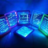 Jual Papan Tulis Led Board Tulisan Cahaya Nyala Pesan Menu Pengumuman Unik Murah