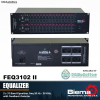 BIEMA FEQ3102II / FEQ 3102 II 31 Band Audio Equalizer Sound System