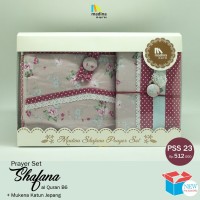 Jual Mukena Set Quran Prayer Set Madina Shafana Shabby Chic Katun Jepang Murah