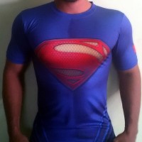 Jual SUPERMAN UNDER ARMOUR HEATGEAR ALTER EGO COMPRESSION FIT Murah