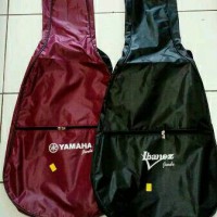 Jual tas / softcase gitar akustik jumbo ransel bahan parasit Murah