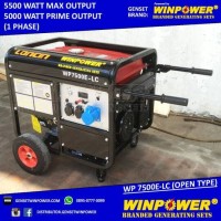 Genset / Generator Loncin 5000 Watt, Electric Starter (WP 7500E-LC)