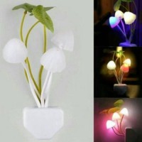 Jual lampu tidur jamur avatar mushroom sensor cahaya led night lamp. Murah