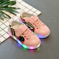 Jual ETNIK LED PINK / SEPATU LED / SEPATU NYALA / SEPATU IMPORT Murah