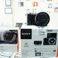 Jual Sony Alpha A5000 mirrorless warna Black Murah