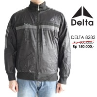 Jual Jaket Delta Waterproof Bolak Balik Original/Asli 8282 Hitam Murah