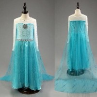 Jual BAJU ANAK DRESS/ KOSTUM FROZEN ELSA Murah