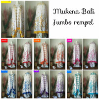 DISKON# MUKENA BALI JUMBO REMPEL Sakura 1