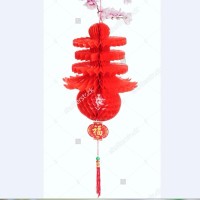 Jual Mellius Dekorasi Imlek Lampion Chun 25cm Murah