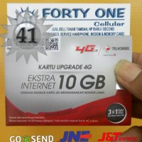 Jual Kartu Perdana Upgrade 3G ke 4G LTE Free 10GB ( Telkomsel Simpati AS ) Murah